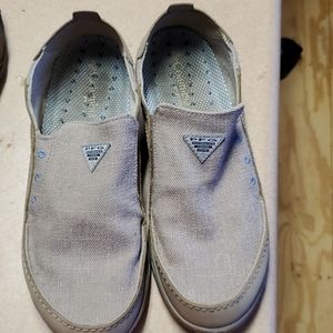 Columbia pfg slip on shoes 10
